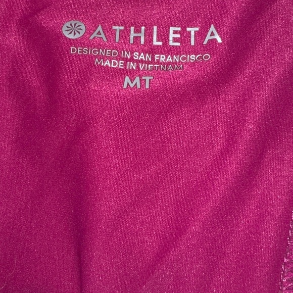 Athleta Sunlover Tank - Fuchsia, MT - Picture 6 of 6